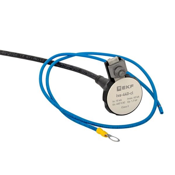 EKF PROxima Ограничитель перенапряжения LVA-440B-CL (Uраб - 440 В) (lva-440-cl) превью в интернет-магазине электрики Форум Электро в Москве EKF PROxima Ограничитель перенапряжения LVA-440B-CL (Uраб - 440 В) (lva-440-cl) превью в интернет-магазине электрики Форум Электро в Москве