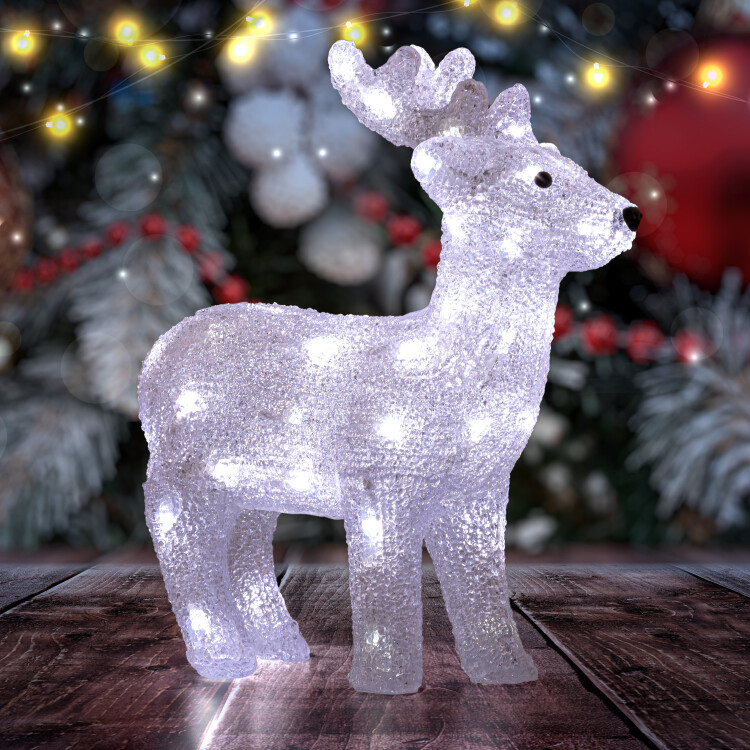 ЭРА Светодиодная новогодняя фигура ENIOF - 15 Олень 50 LED (Б0051953) превью в интернет-магазине электрики Форум Электро в Москве