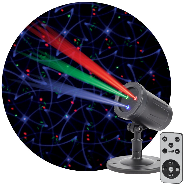ЭРА ENIOP-05 Проектор Laser Калейдоскоп, IP44, 220В (12/252) (Б0047976) превью в интернет-магазине электрики Форум Электро в Москве