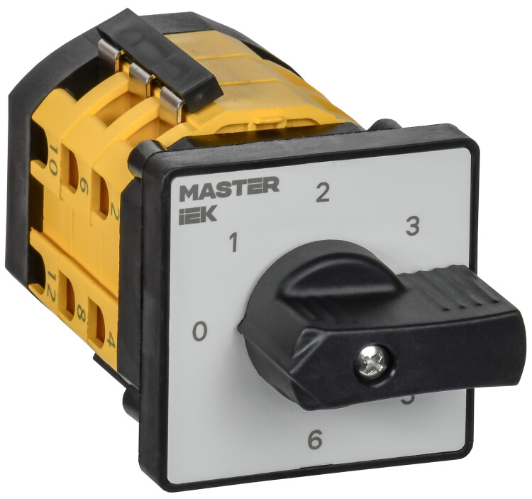 Перекл. кулачк. станд. рук. 10А сх. 111 MASTER IEK (MI-CS10-010-111) превью в интернет-магазине электрики Форум Электро в Москве