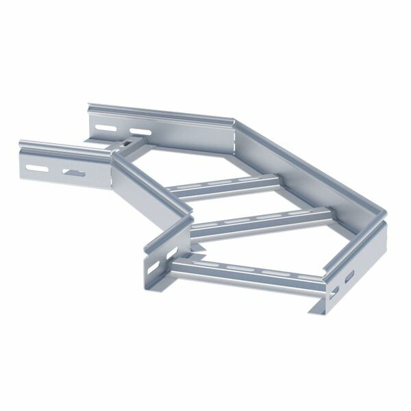 EKF Угол 90 град. горизонтальный для лестничного лотка 100x100 мм (glt90100100) превью в интернет-магазине электрики Форум Электро в Москве