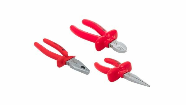 Набор изолированного инструмента (Пассатижи, кусачки, плоскогубцы) EKF MASTER (Intoolset-01) превью в интернет-магазине электрики Форум Электро в Москве