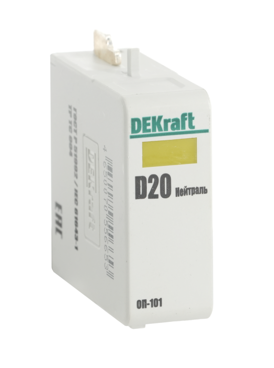 DEKraft Картридж для ограничителя перенапряжений T2, T3 N 20кА 440В ВМ-101 (18045DEK) превью в интернет-магазине электрики Форум Электро в Москве