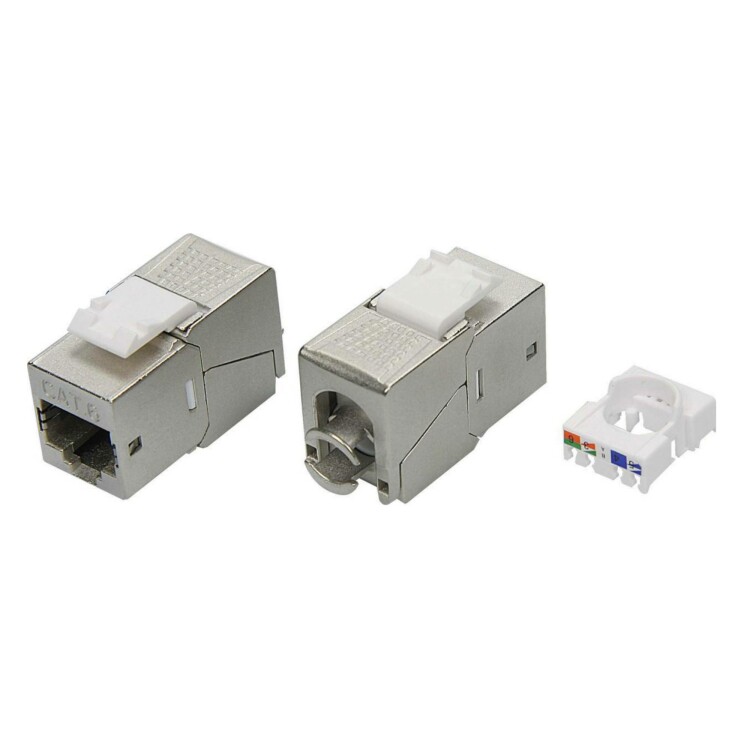 DKC Модуль Keystone RJ45 CAT 6 экранированный (STP), 180 градусов, серебристый (RNK6F90TL) превью в интернет-магазине электрики Форум Электро в Москве DKC Модуль Keystone RJ45 CAT 6 экранированный (STP), 180 градусов, серебристый (RNK6F90TL) превью в интернет-магазине электрики Форум Электро в Москве