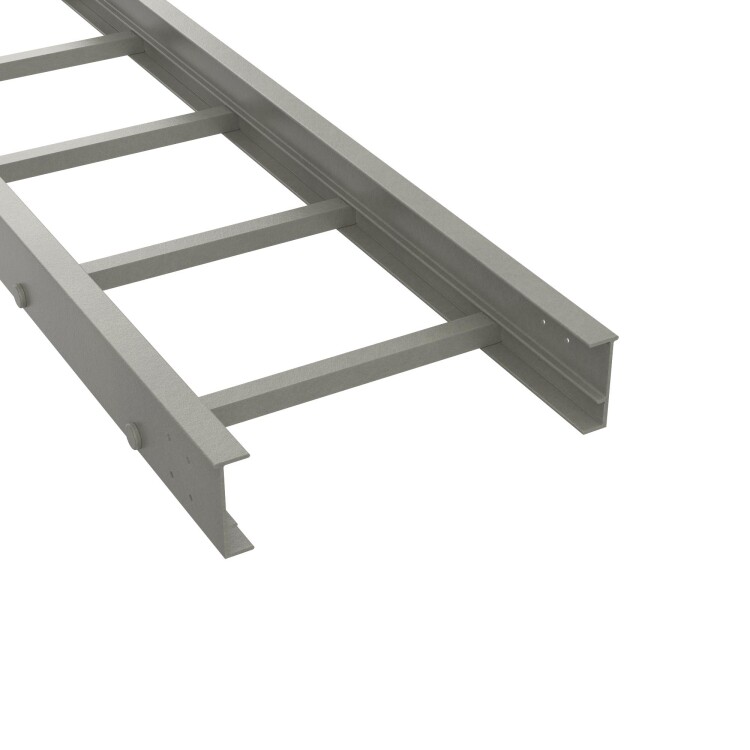 DKC Лестничный лоток 100х150, L 3000, стеклопластик (GLL31015N) превью в интернет-магазине электрики Форум Электро в Москве