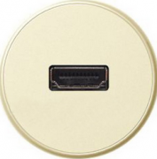 Картинка Legrand Celiane Беж Накладка розетки аудио/видео HDMI. (066288) в интернет-магазине Форум Электро в Москве