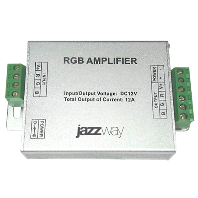 Jazzway Усилитель RGB 3x4A 12V (.1002150) превью в интернет-магазине электрики Форум Электро в Москве