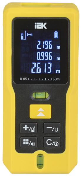 IEK Дальномер лазерный DM60 Professional (TIR21-3-060) превью в интернет-магазине электрики Форум Электро в Москве