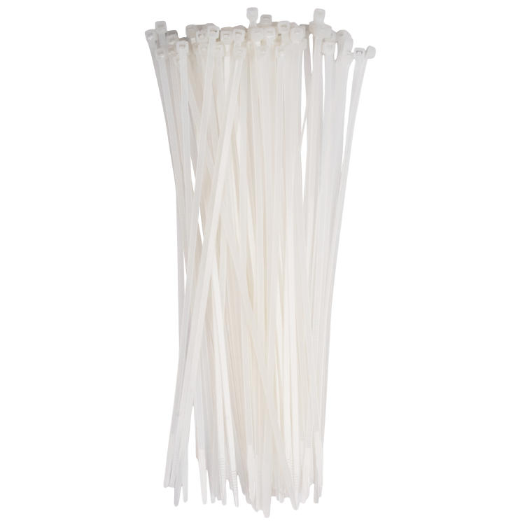 Кабельная стяжка PCT 3,6x250-100WH PA6.6 Jazzway (100 шт/уп) (.5053823) превью в интернет-магазине электрики Форум Электро в Москве