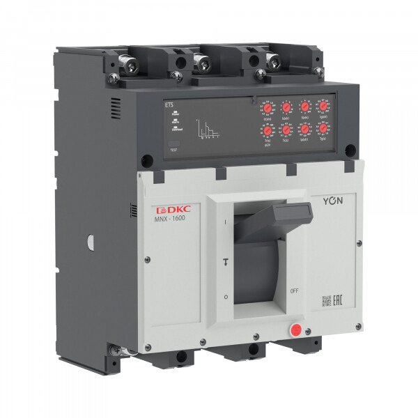 DKC Авт. выкл. YON pro MNX1600M 3P 1000A 100kA при AC415V расц. ETS (MNX1600M3PETS1000) превью в интернет-магазине электрики Форум Электро в Москве