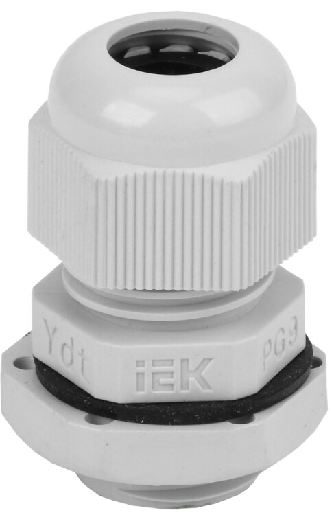 IEK Сальник PG9 диаметр проводника 6-7мм IP54 (=this.property.MANUFACTURERCODE}) фото в интернет-магазине Форум Электро в Москве