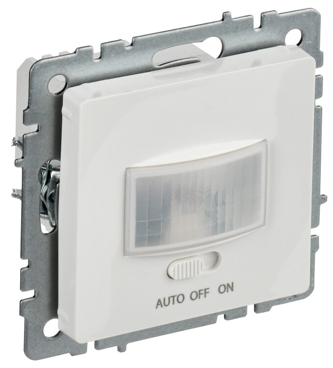Картинка IEK BRITE BASE Белый Датчик движения ДС10-1-БрБ (BR-MS10-N-150-05-K01) в интернет-магазине Форум Электро в Москве