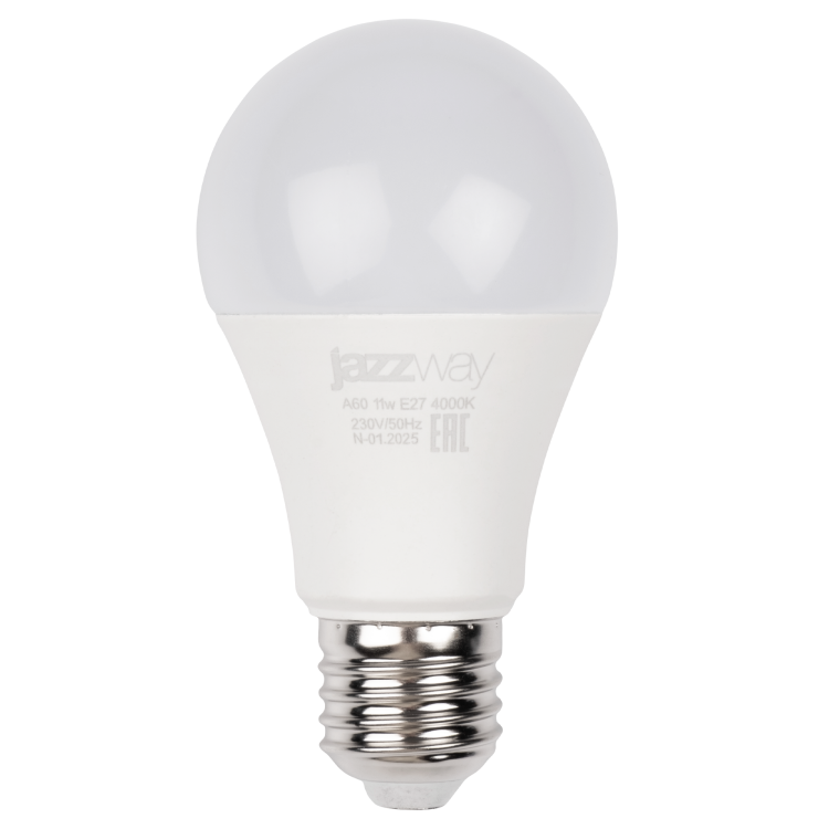Jazzway PLED-LX A60 11w E27 4000K (.5025240) превью в интернет-магазине электрики Форум Электро в Москве