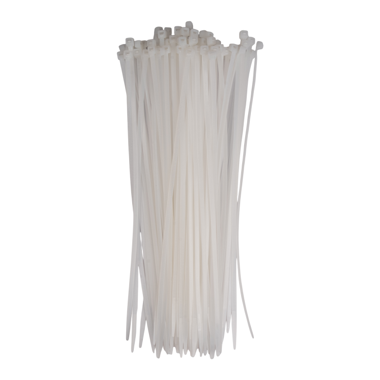 Кабельная стяжка PCT 4,8x300-100WH PA6.6 Jazzway (100 шт/уп) (.5054035) превью в интернет-магазине электрики Форум Электро в Москве