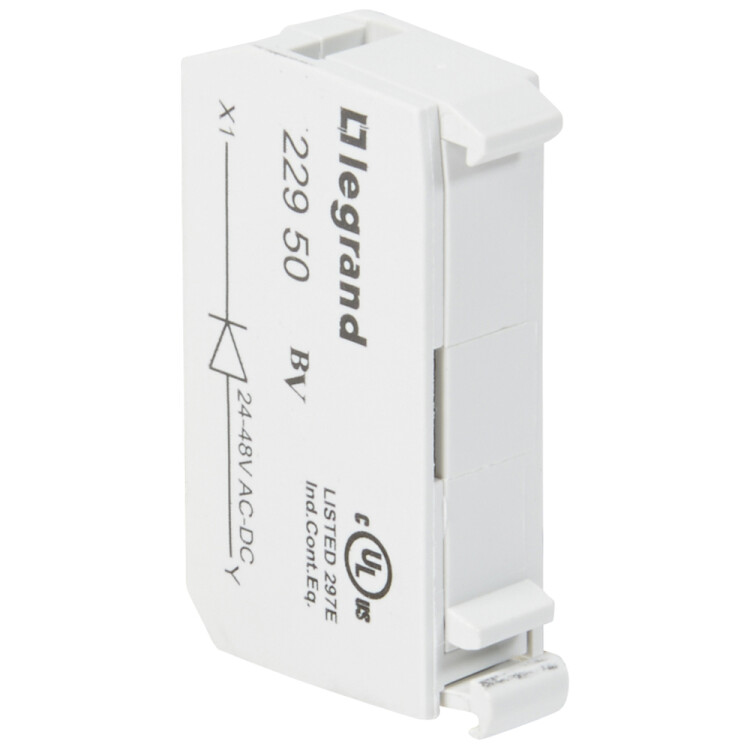 Legrand Osmoz Тестовый блок для комплектации под винт c 1 диодом от 24В до 48В (022950) превью в интернет-магазине электрики Форум Электро в Москве