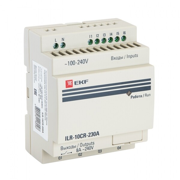 EKF PROxima Программируемое реле 10 в/в 230В PRO-Relay (ILR-10CR-230A) превью в интернет-магазине электрики Форум Электро в Москве