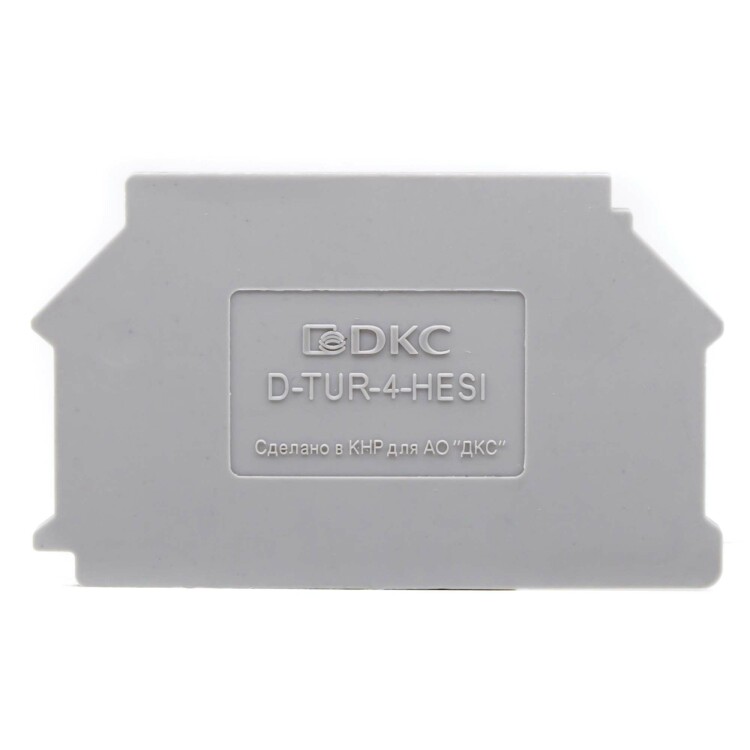 DKC Nuputuk Изолятор торцевой для клеммы TUR-4-HESI (D-TUR-4-HESI) превью в интернет-магазине электрики Форум Электро в Москве