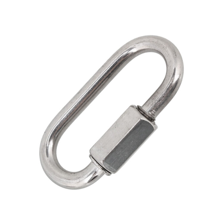 Карабин винтовой D8мм нерж.ст. А2 (1шт) - пакет Tech-Krep (141790) превью в интернет-магазине электрики Форум Электро в Москве