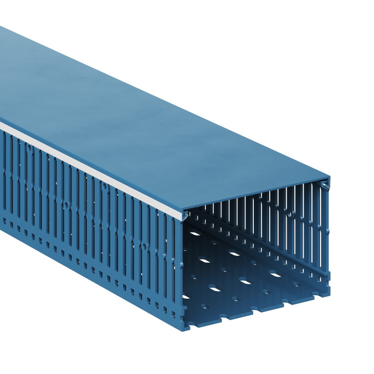 DKC Короб перфорированный, синий RL6 120x80 (01259RL) превью в интернет-магазине электрики Форум Электро в Москве