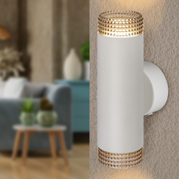 ЭРА Светильник настенный WL50 WH/BK 2*GU10 2*12Вт IP20 белый, черный (Б0061196) превью в интернет-магазине электрики Форум Электро в Москве