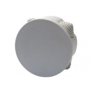 Коробка распред. D85х40мм IP54 с гермоввод. TDM (SQ1401-0002) превью в интернет-магазине электрики Форум Электро в Москве
