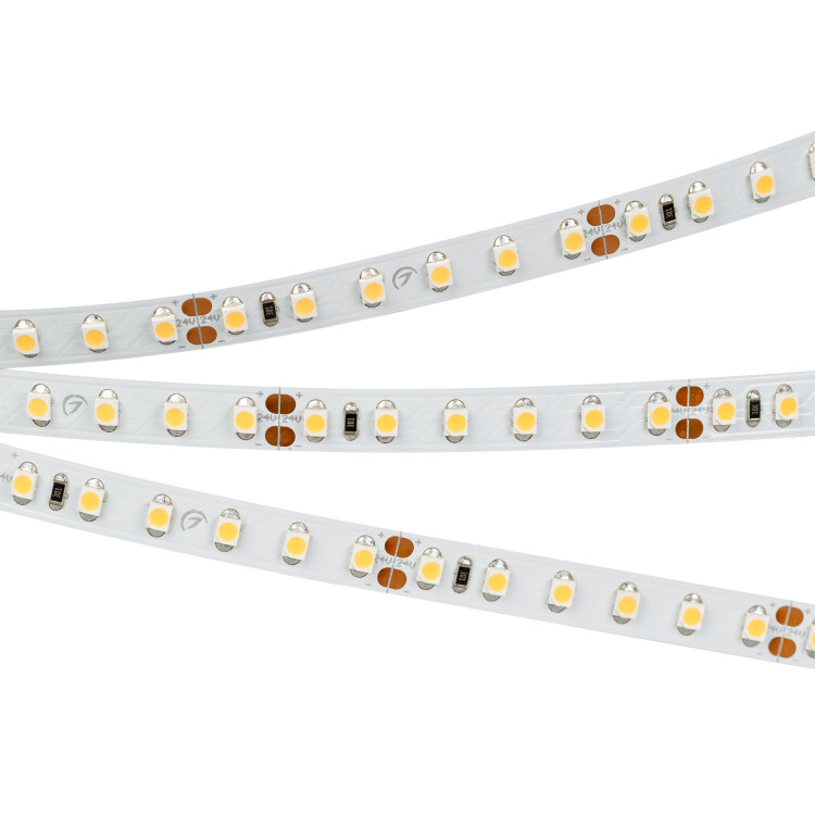 Arlight Светодиодная лента RT 2-5000 24V Day5000 2x (3528, 600 LED, CRI98) (9.6 Вт/м, IP20) (021415(1)) превью в интернет-магазине электрики Форум Электро в Москве
