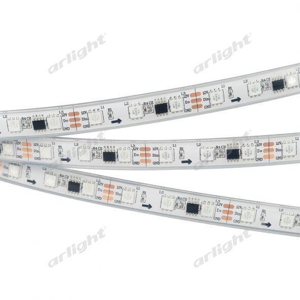 Лента SPI 2-5000GR 12V RGB 2x (5060, 300 LED x3) (026155) превью в интернет-магазине электрики Форум Электро в Москве