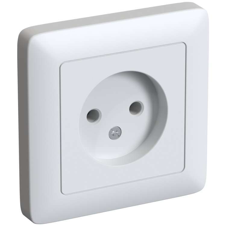 Картинка Systeme Electric ХИТ внутр Бел Розетка б/з без шторок, 16А, 250В (RS10-132-B) в интернет-магазине Форум Электро в Москве