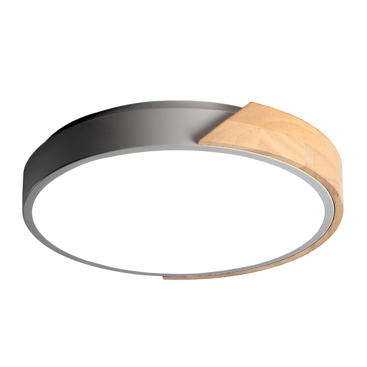 Jazzway Светильник PPB Sсandic-R 24w 4000K GR/W с деревянной планкой IP20 D310*50 (.5037052) превью в интернет-магазине электрики Форум Электро в Москве