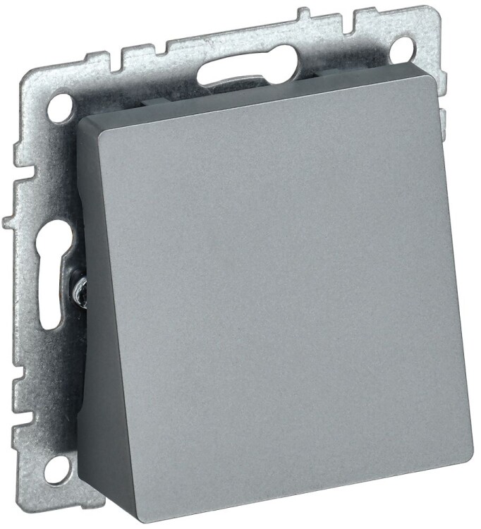 Картинка IEK BRITE BASE Сталь Вывод кабеля МВ10-БрС (BR-VK10-0-K46) в интернет-магазине Форум Электро в Москве