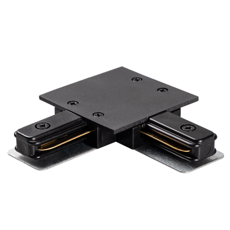 Jazzway PTR/R CL-BL Коннектор чёрный L-обр. (встраиваемый) (.5031852) превью в интернет-магазине электрики Форум Электро в Москве