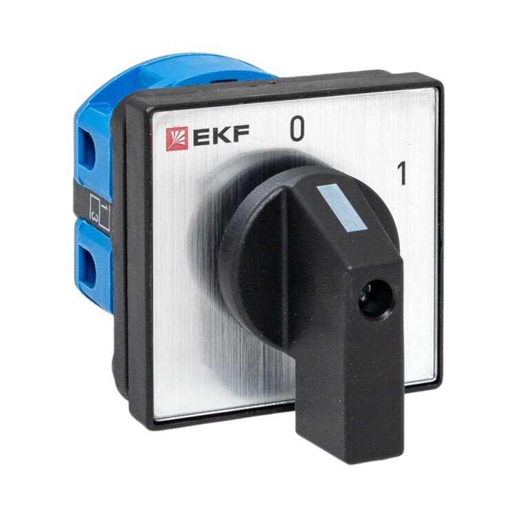 EKF Переключатель кулачковый ПК-1-12 25А 2P "0-1" PROxima (pk-1-12-25) превью в интернет-магазине электрики Форум Электро в Москве