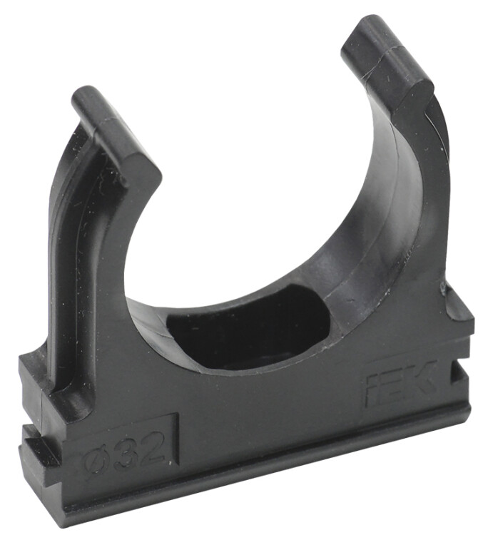 IEK ELASTA Держатель с защёлкой CF32 черный (CTA10D-CF32-K02-050) превью в интернет-магазине электрики Форум Электро в Москве