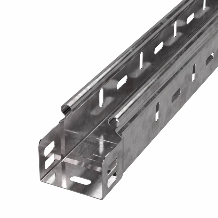 Промрукав Лоток перфорированный Стандарт 50х50х3000 (36 м/уп) (PR16.0001) превью в интернет-магазине электрики Форум Электро в Москве