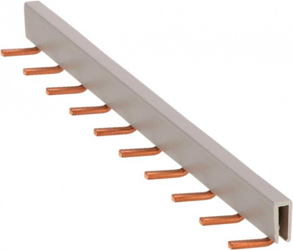 Шинная разводка CR-MJ (не разрезаемая) для реле CR-M, расстояние между штырьками 27 мм (1SVR405658R6000) превью в интернет-магазине электрики Форум Электро в Москве