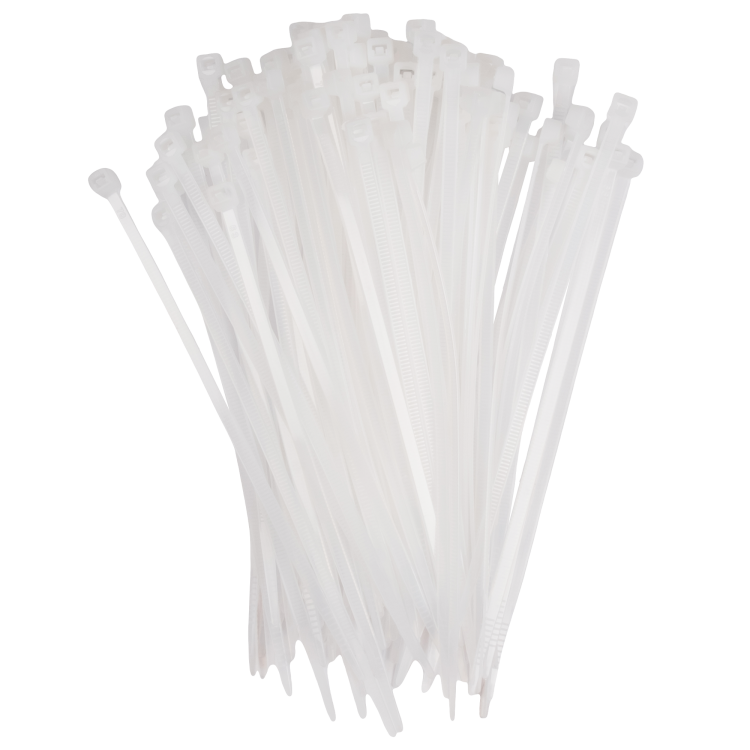 Кабельная стяжка PCT 3,6x150-100WH PA6.6 Jazzway (100 шт/уп) (.5053731) превью в интернет-магазине электрики Форум Электро в Москве
