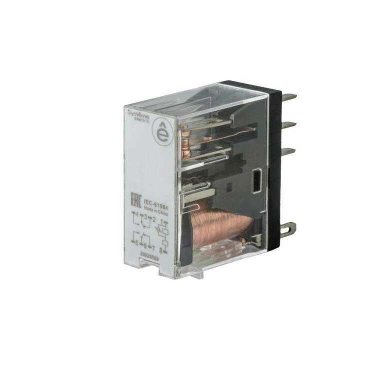 Systeme Electric Реле 8A 2CO 110VAC (SXG25F7) превью в интернет-магазине электрики Форум Электро в Москве