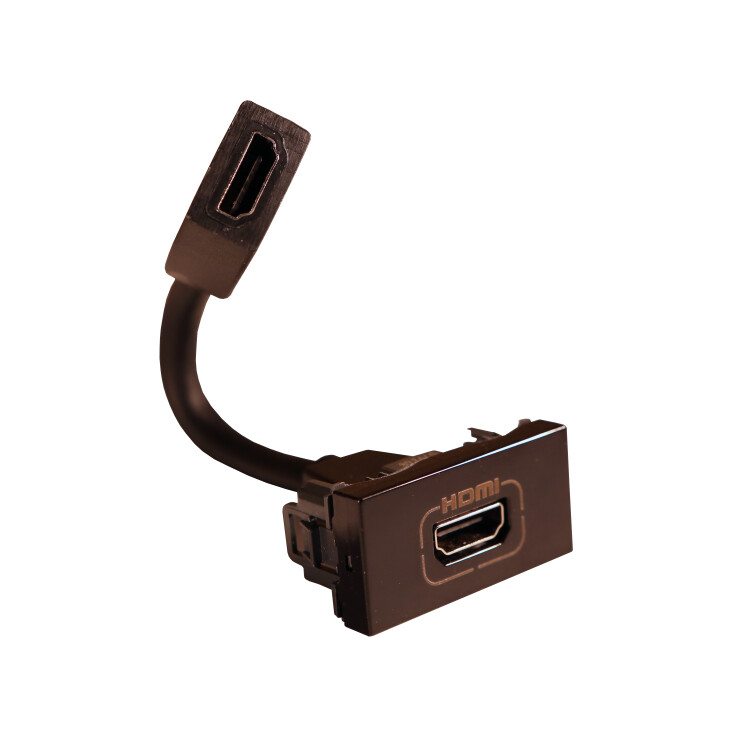 Картинка Mosaic Роз. HDMI 1модуль черн. (079368) в интернет-магазине Форум Электро в Москве