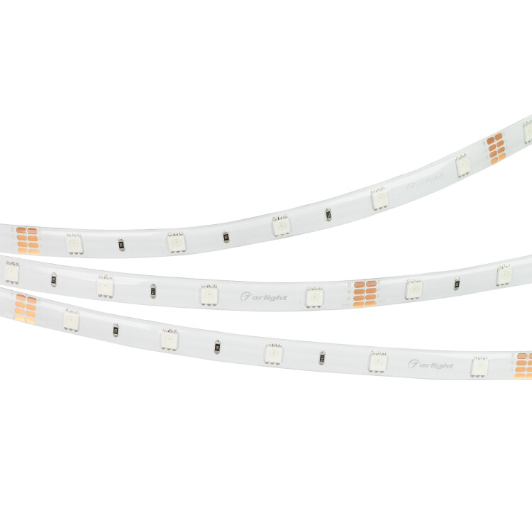 Arlight Светодиодная лента RTW 2-5000SE 24V RGB (5060, 150 LED, LUX) (7.2 Вт/м, IP65) (021732) превью в интернет-магазине электрики Форум Электро в Москве