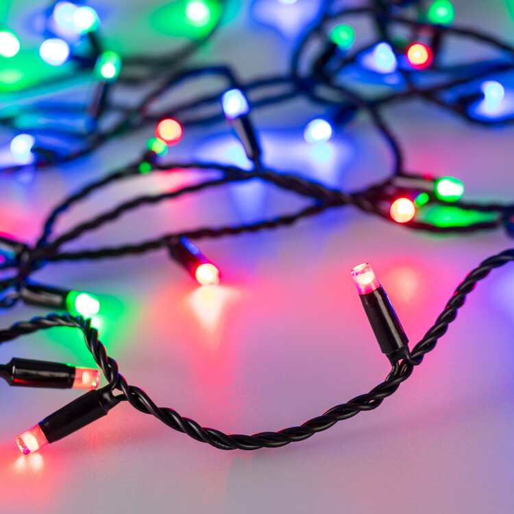 Arlight Светодиодная гирлянда ARD-STRING-CLASSIC-10000-BLACK-95LED-LIVE RGBW-DMX (24V, 10W) (Ardecoled, IP65) (031743) превью в интернет-магазине электрики Форум Электро в Москве