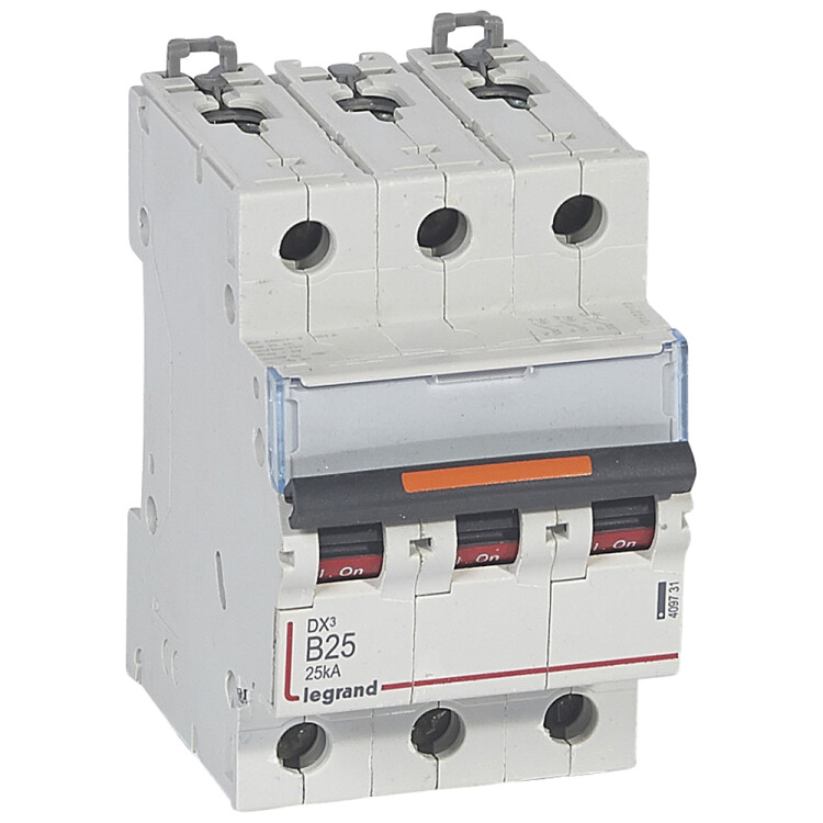 Авт.выкл.DX3 B25 3П 25kA (409731) превью в интернет-магазине электрики Форум Электро в Москве
