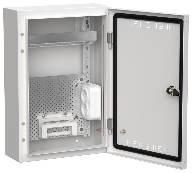 IEK TITAN 5 Корпус мультимедиа ЩРн-24 (1х24) белый (TI5-51-N-024-30) превью в интернет-магазине электрики Форум Электро в Москве