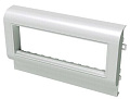 Лицевая накладка/ суппорт с рамкой для монтажа ЭУИ в настенном кабель-канале